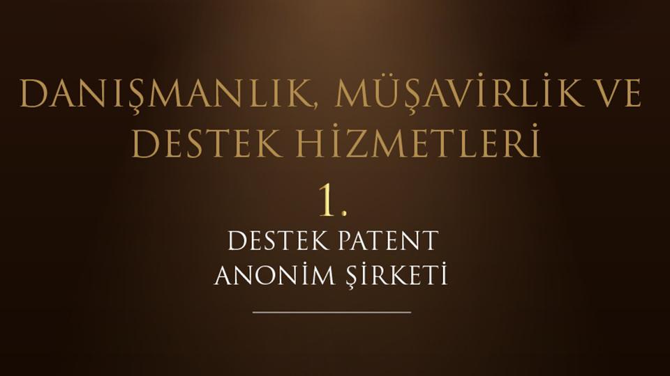 Destek Patent'te Hizmet İhracatçılar Birliği 2020 Yılı Birincilik Ödülü