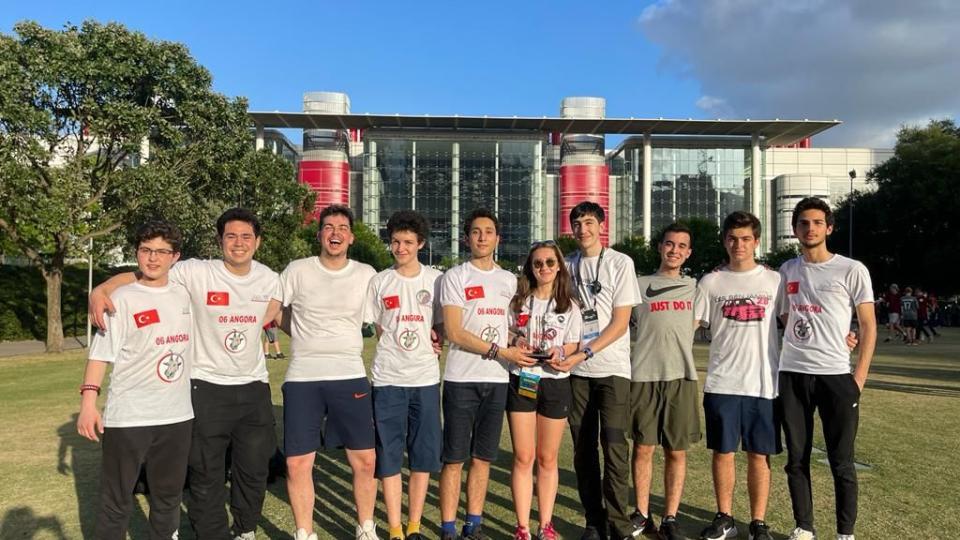 Destekçisi Olduğumuz 06ANGORA Team First Robotic Competition 2022 Şampiyonası'ndan Ödülle Döndü