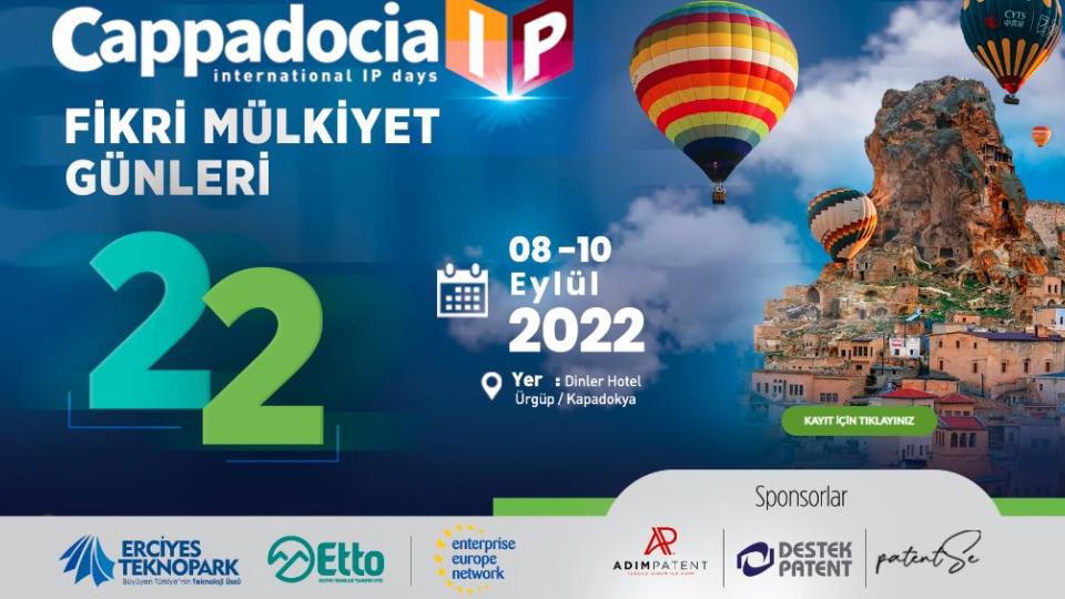 Kapadokya IP Günleri’nde Sponsor Olarak Yer Alıyoruz